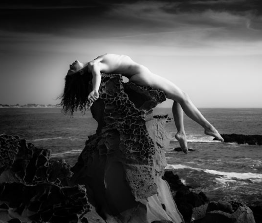 Concept collage of body contour lines and recycling symbols.